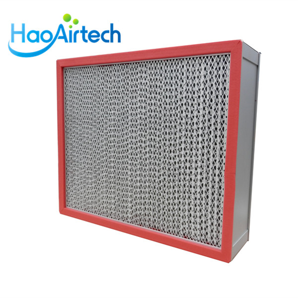 High temperature hepa filter