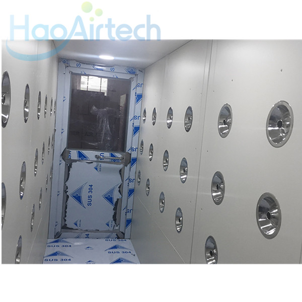 cleanroom air shower tunnel